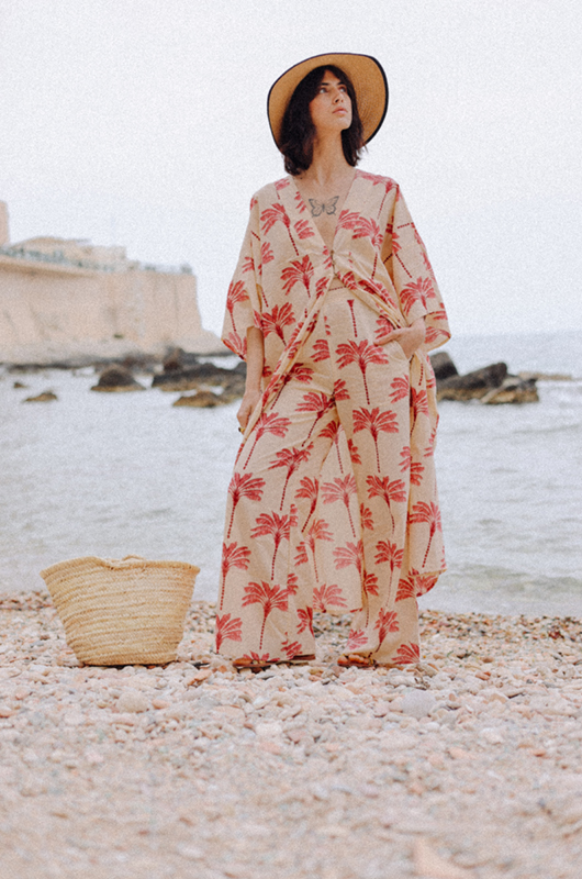 Marrakech long open caftan